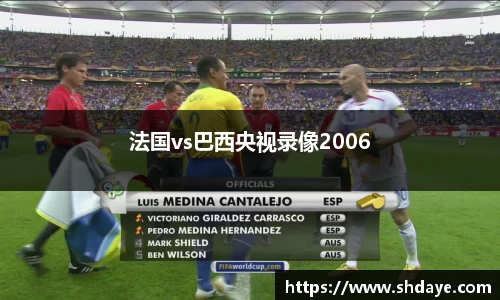 法国vs巴西央视录像2006